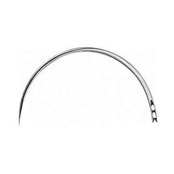 Игла обратнорежущая, 1/2,открытое ушко, 40мм, 12шт Z760