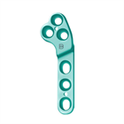 Пластина TPLO "Лист Клевера со ступенькой", левая, с у/с LP-DCP, 3+3 отв D2.0мм,5.5/10х2.0х31мм 08004012