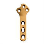 Пластина TPLO Лист Клевера,левая, с у/с, LCP, 3+3 отв под D3.5мм, 11/23х3.0х66мм, средняя 08003525